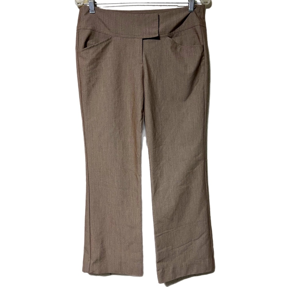 Joe B Tan Beige Champagne Dress Pants Slacks Trousers Size 7